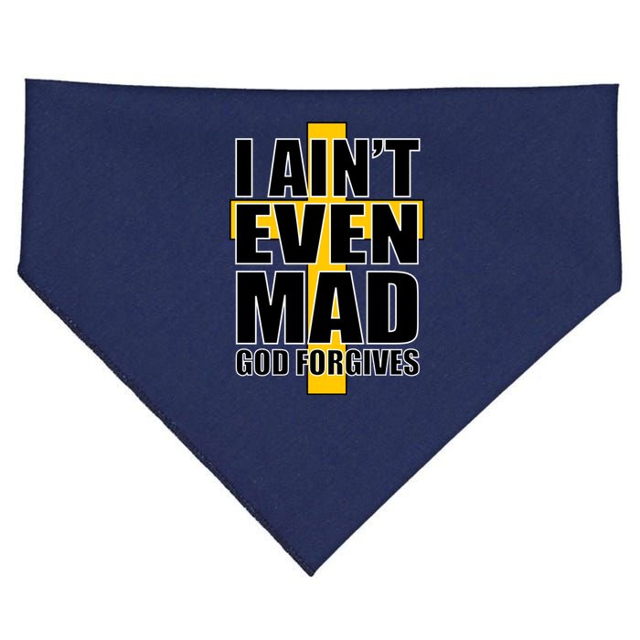 I Ain't Even Mad God Forgives USA-Made Doggie Bandana