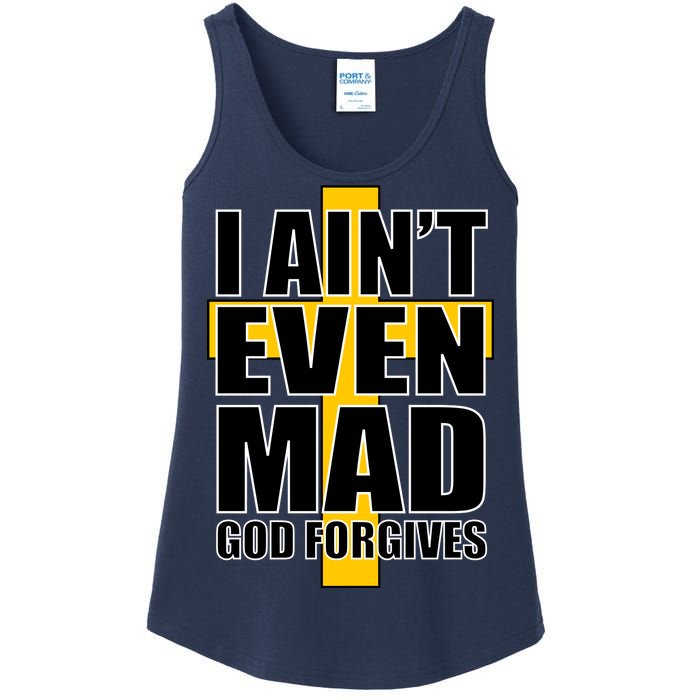 I Ain't Even Mad God Forgives Ladies Essential Tank