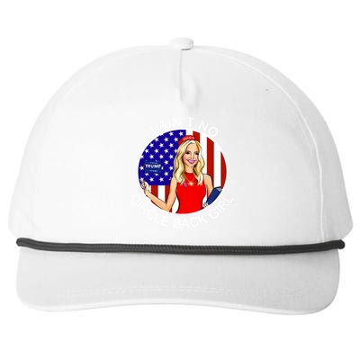 I Ain't No Circle Back Girl Kayleigh McEnany Snapback Five-Panel Rope Hat