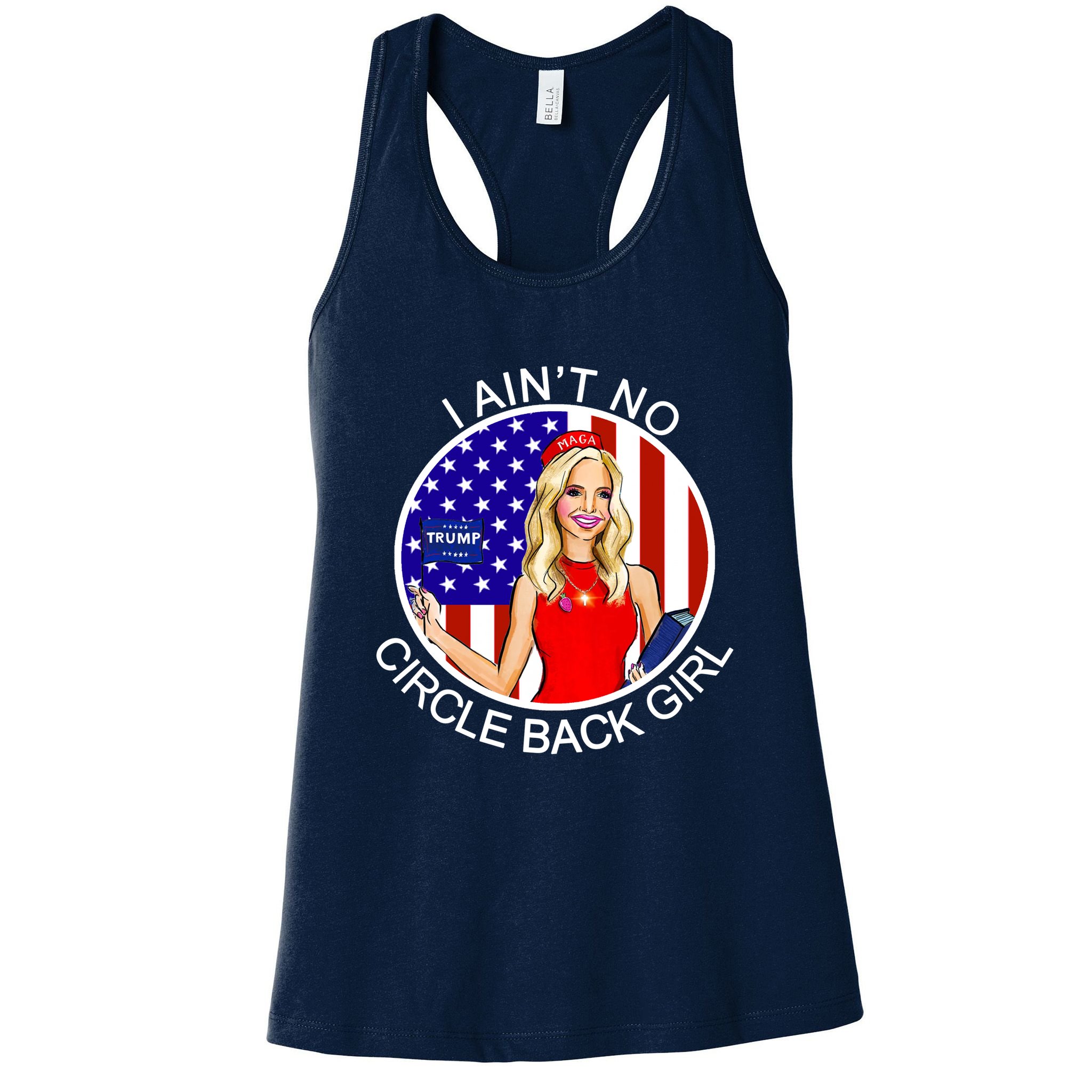 I Ain't No Circle Back Girl Kayleigh McEnany Womens Tank Top