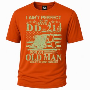 I Ain't Perfect  But I Do Have A DD-214 Cooling Performance Crew T-Shirt