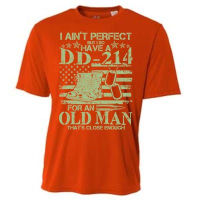 I Ain't Perfect  But I Do Have A DD-214 Cooling Performance Crew T-Shirt