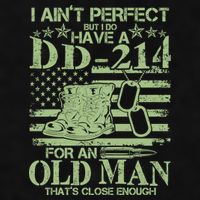 I Ain't Perfect  But I Do Have A DD-214 Ladies PosiCharge Tri-Blend Wicking Tank