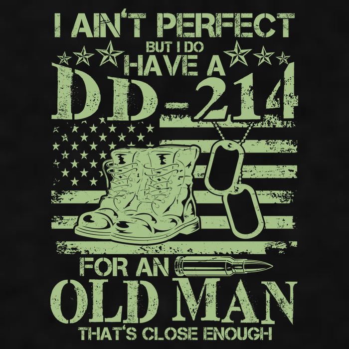 I Ain't Perfect  But I Do Have A DD-214 Ladies PosiCharge Tri-Blend Wicking Tank