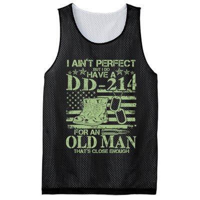 I Ain't Perfect  But I Do Have A DD-214 Mesh Reversible Basketball Jersey Tank