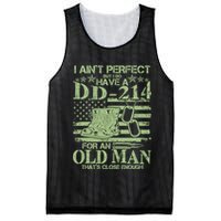 I Ain't Perfect  But I Do Have A DD-214 Mesh Reversible Basketball Jersey Tank