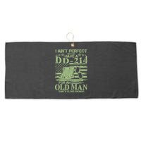 I Ain't Perfect  But I Do Have A DD-214 Large Microfiber Waffle Golf Towel