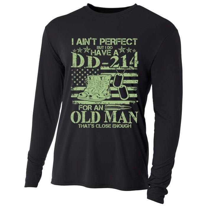 I Ain't Perfect  But I Do Have A DD-214 Cooling Performance Long Sleeve Crew