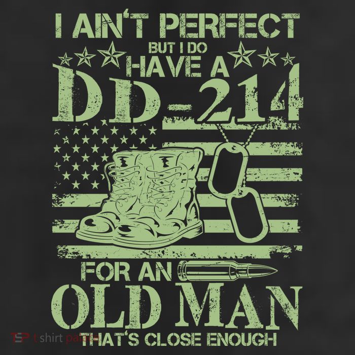 I Ain't Perfect  But I Do Have A DD-214 Microfiber Hand Towel