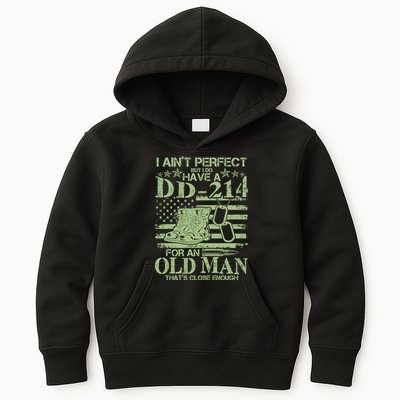 I Ain't Perfect  But I Do Have A DD-214 Kids Hoodie