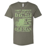 I Ain't Perfect  But I Do Have A DD-214 V-Neck T-Shirt