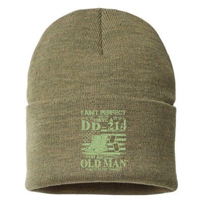 I Ain't Perfect  But I Do Have A DD-214 Sustainable Knit Beanie