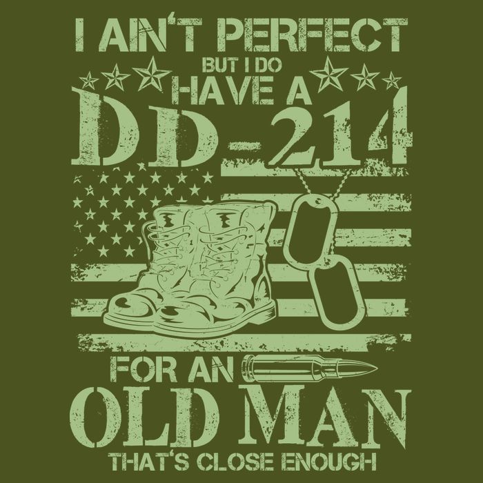 I Ain't Perfect  But I Do Have A DD-214 Women's Perfect Tri Rocker Tank