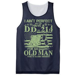 I Ain't Perfect  But I Do Have A DD-214 Mesh Reversible Basketball Jersey Tank