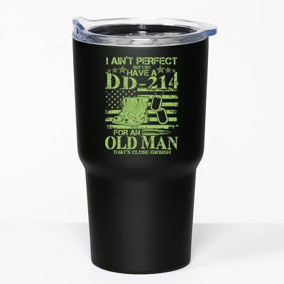 I Ain't Perfect But I Do Have A DD-214 Old Man Tumbler