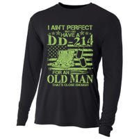 I Ain't Perfect But I Do Have A DD-214 Old Man Cooling Performance Long Sleeve Crew