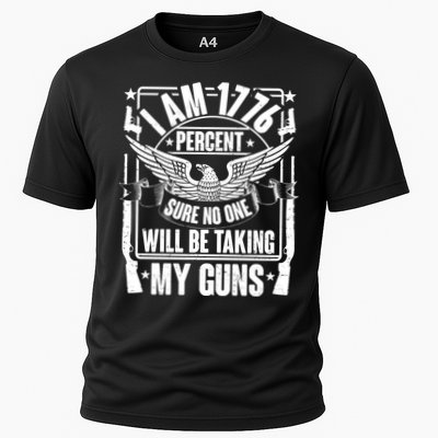 I Am 1776 Percent Sure No One Will Be Taking My Guns Performance Shirt