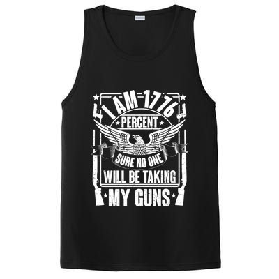 I Am 1776 Percent Sure No One Will Be Taking My Guns PosiCharge Competitor Tank