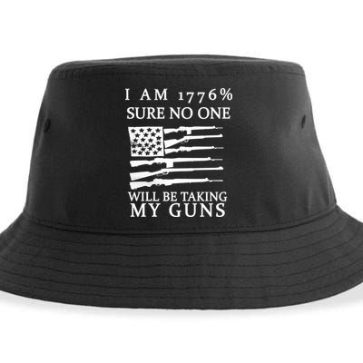 I Am 1776 Sure No One Is Taking My Guns Sustainable Bucket Hat