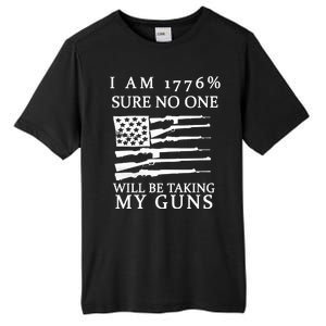 I Am 1776 Sure No One Is Taking My Guns Tall Fusion ChromaSoft Performance T-Shirt