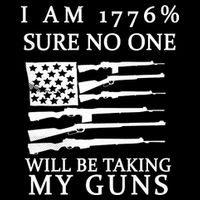 I Am 1776 Sure No One Is Taking My Guns Drawstring Bag