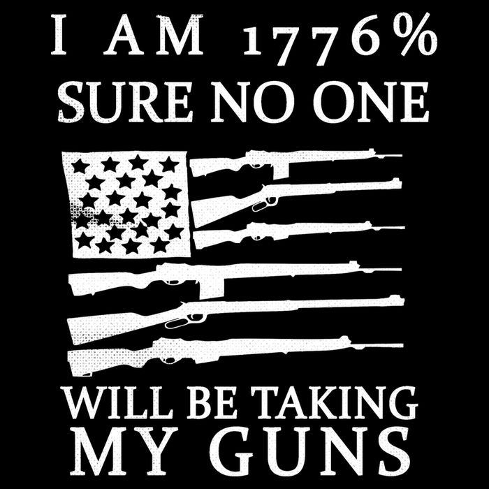I Am 1776 Sure No One Is Taking My Guns Drawstring Bag
