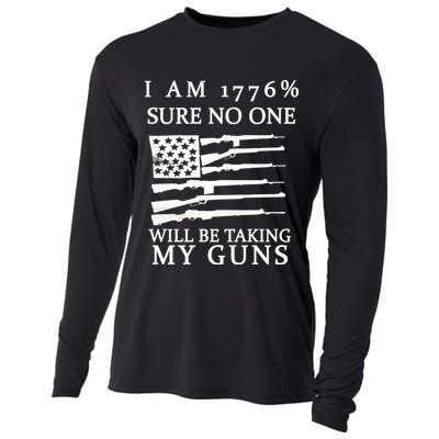 I Am 1776 Sure No One Is Taking My Guns Cooling Performance Long Sleeve Crew