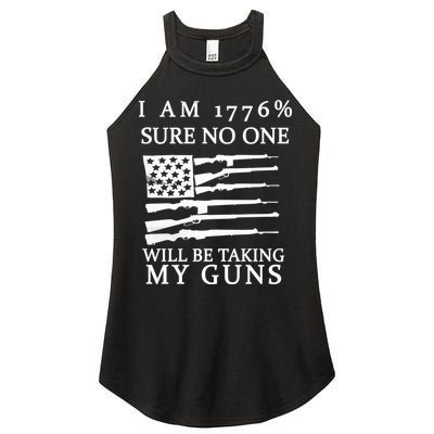 I Am 1776 Sure No One Is Taking My Guns Women's Perfect Tri Rocker Tank