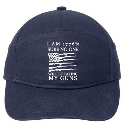 I Am 1776 Sure No One Is Taking My Guns 7-Panel Snapback Hat