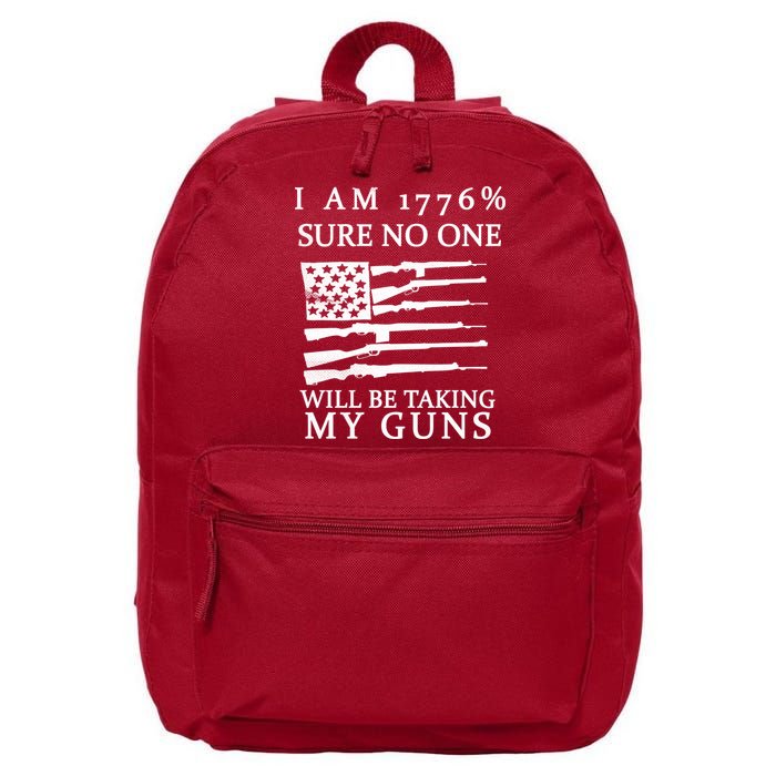 I Am 1776 Sure No One Is Taking My Guns 16 in Basic Backpack