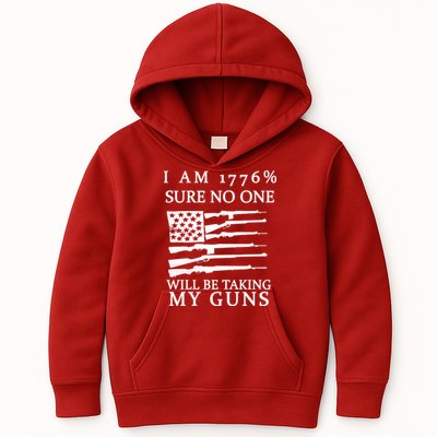 I Am 1776 Sure No One Is Taking My Guns Kids Hoodie