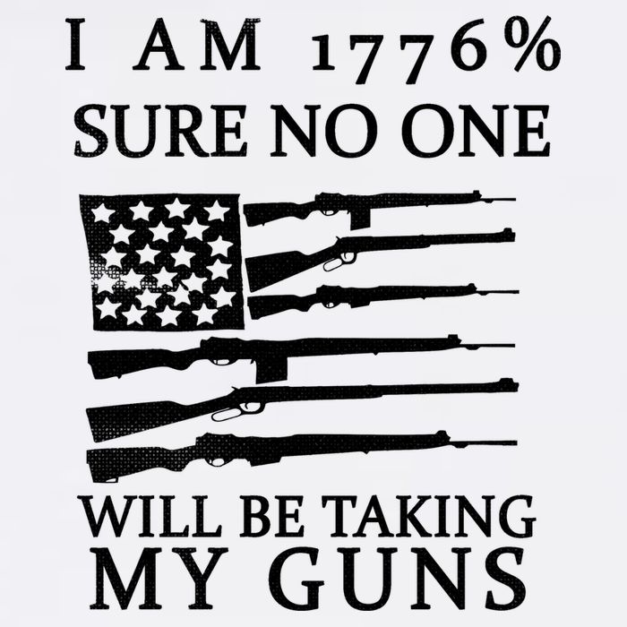 I Am 1776 Sure No One Is Taking My Guns Garment-Dyed Sweatshirt