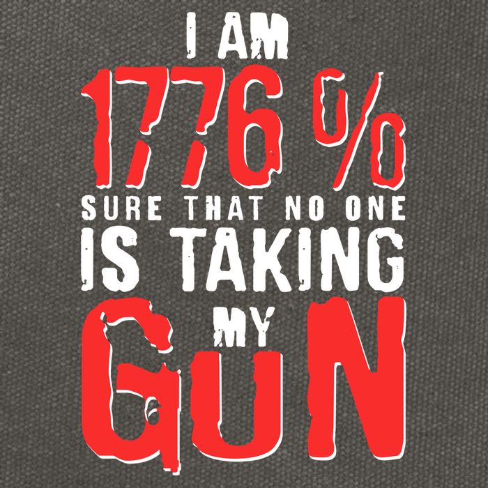 I Am 1776 Sure That No One Is Taking My Gun Cotton Canvas Backpack