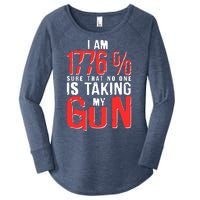 I Am 1776 Sure That No One Is Taking My Gun Women's Perfect Tri Tunic Long Sleeve Shirt