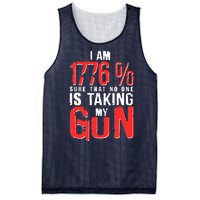 I Am 1776 Sure That No One Is Taking My Gun Mesh Reversible Basketball Jersey Tank