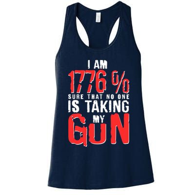 I Am 1776 Sure That No One Is Taking My Gun Womens Tank Top