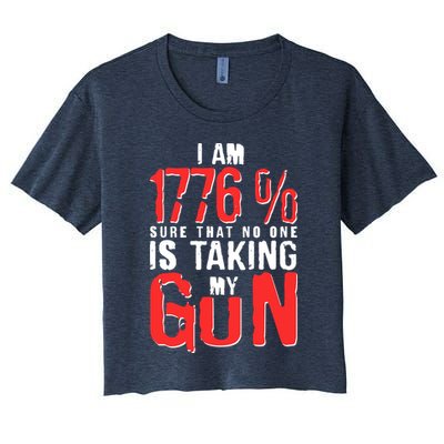 I Am 1776 Sure That No One Is Taking My Gun Crop Top