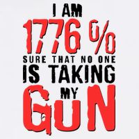 I Am 1776 Sure That No One Is Taking My Gun Garment-Dyed Sweatshirt
