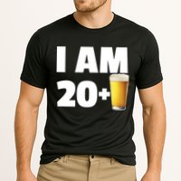 I Am 20 Plus Beer 21st Birthday Cooling Performance Crew T-Shirt