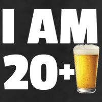 I Am 20 Plus Beer 21st Birthday Adult Drive Performance Visor