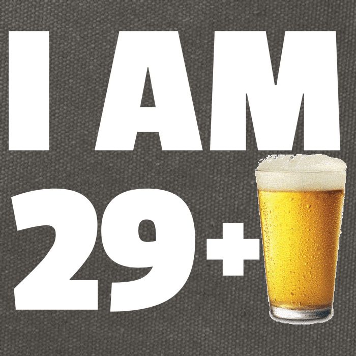 I Am 29 Plus Beer 30th Birthday Cotton Canvas Backpack