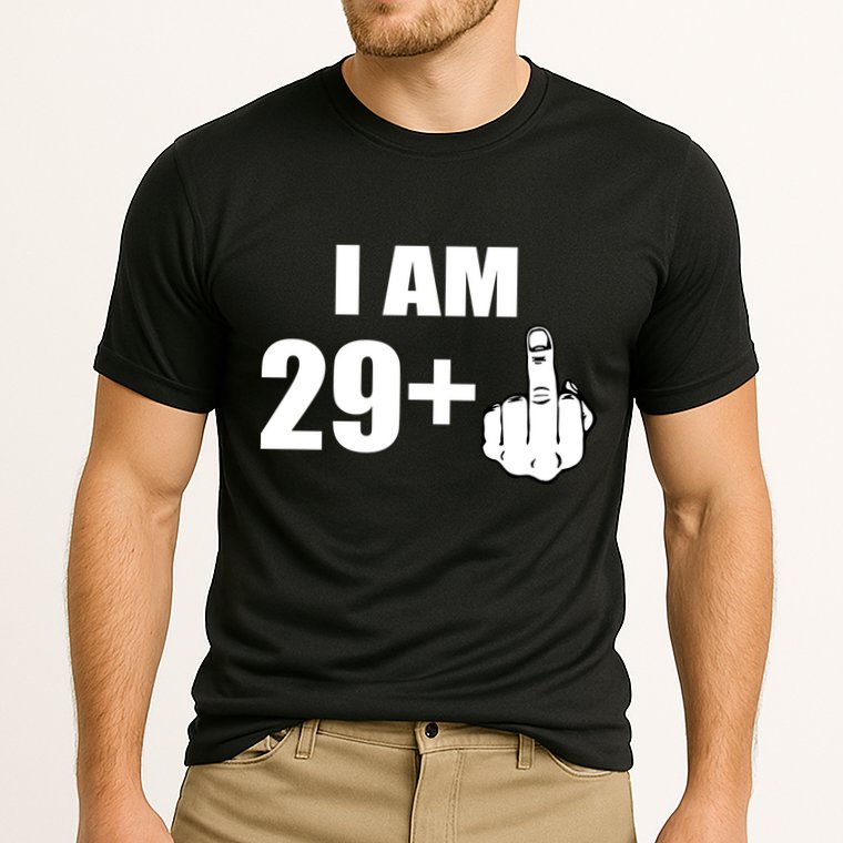I Am 30 Middle Finger Performance Shirt