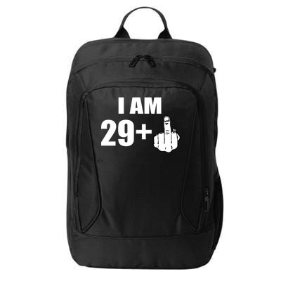 I Am 30 Middle Finger City Backpack