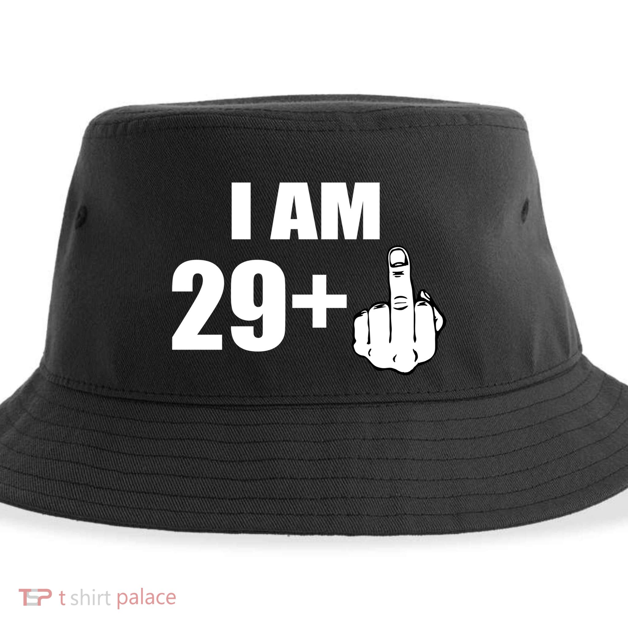 I Am 30 Middle Finger Sustainable Bucket Hat