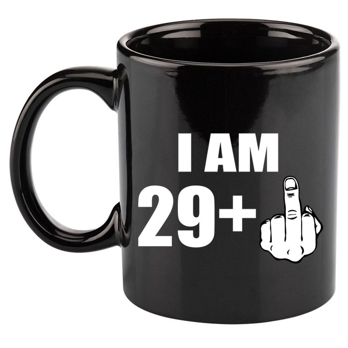 I Am 30 Middle Finger 11oz C Handle Ceramic Mug