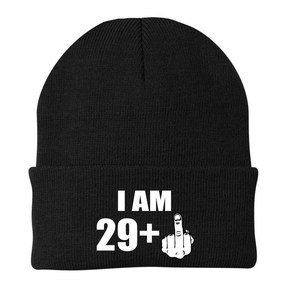 I Am 30 Middle Finger Beanie