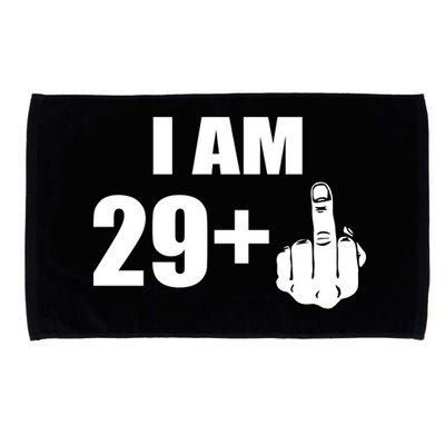 I Am 30 Middle Finger Microfiber Hand Towel