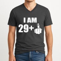 I Am 30 Middle Finger V-Neck T-Shirt