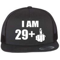 I Am 30 Middle Finger Flat Bill Trucker Hat