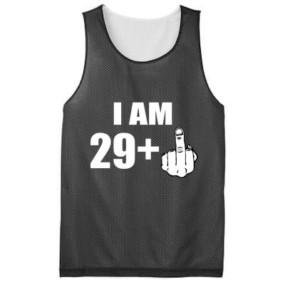 I Am 30 Middle Finger Mesh Reversible Basketball Jersey Tank